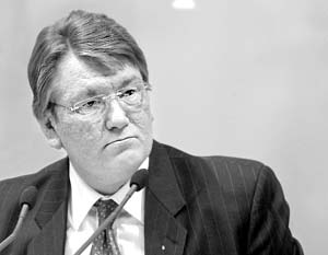 Президент Украины Виктор Ющенко возглавил рейтинг политических неудачников года
