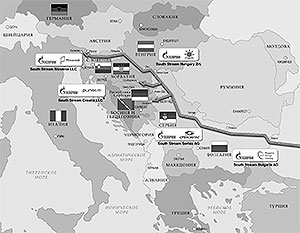 Газпром договорился о строительстве ветки «Южного потока» в Хорватии