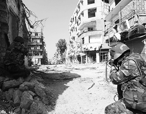 Элитные части сирийской армии начали операцию в пригороде Дамаска