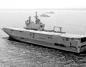 Франция начала сборку первого «Мистраля» для ВМФ России