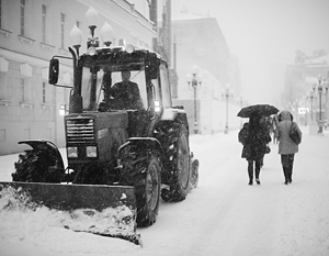 Гидрометцентр: В центральную Россию придет сильный снегопад