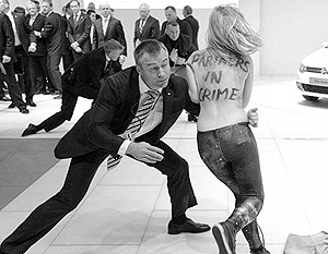В Германии против участниц FEMEN завели уголовное дело
