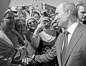 Опрос: Процент желающих переизбрания Путина на новый срок вырос