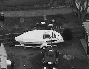 Обнаружить находящегося в бегах 19-летнего Царнаева помогли инфракрасные камеры полицейского вертолета