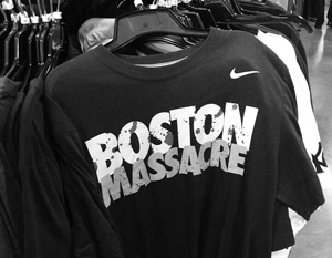 Nike изъяла из продажи футболки с надписью «Бостонская резня»