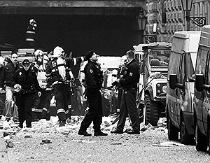 При взрыве в центре Праги пострадали 55 человек