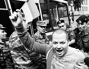 Задержания гей-активистов начались у Госдумы