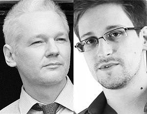 Основатель WikiLeaks Ассанж поддержал информатора Сноудена