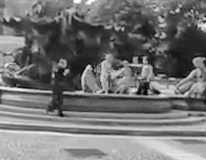 Появилось видео расстрела голого мужчины в берлинском фонтане