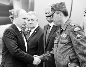 Путин ознакомился с ходом военных учений в ВВО
