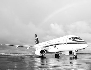 SSJ 100 аварийно приземлился в Исландии