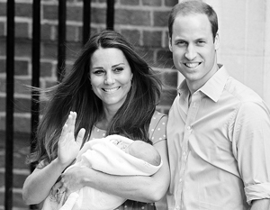 Объявлено имя новорожденного принца Кембриджского