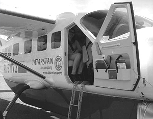 Самолет Cessna авиакомпании «Татарстан»