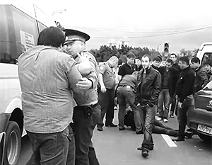 Задержаны подозреваемые в халатности при нападении на Матвеевском рынке полицейские
