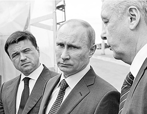Владимир Путин считает, что Сергей Собянин и Андрей Воробьев должны активно участвовать в проекте ЦКАД