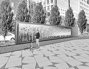 В столице США должен появиться мемориал работы Ларисы Курилас «Пшеничное поле»