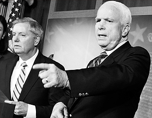 Сенаторы Маккейн и Грэм призвали США начать военные действия в Сирии