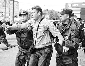 Задержанных на «народном сходе» в Петербурге приговорили к штрафам и арестам