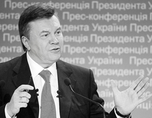 Янукович: Соглашение об ассоциации с ЕС пойдет на благо граждан Украины