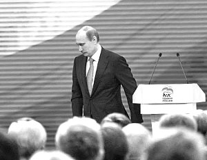 Владимир Путин в прошлом году перестал быть вождем партии, оставшись для нее моральным лидером