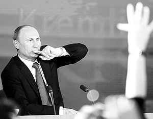 Путин в декабре проведет большую пресс-конференцию