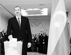 ЦИК: Алиев побеждает на выборах президента Азербайджана