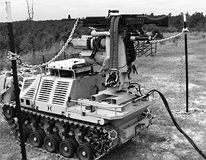 Самоходного робота-пулеметчика представили армии США