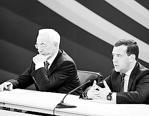 Азаров: По вопросу ГТС Украины Медведев «не то имел в виду»
