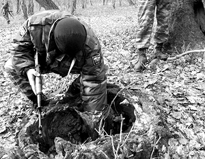 Крупнейший за последние годы тайник с боеприпасами нашли в Ингушетии 