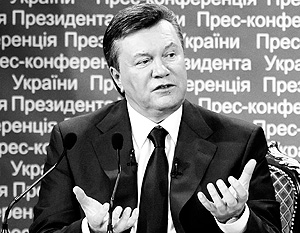 Янукович: Украина выйдет на полное самообеспечение газом к 2020 году