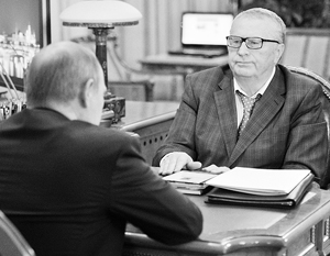Путин попросил Жириновского не укреплять электорат в ущерб ценностям России