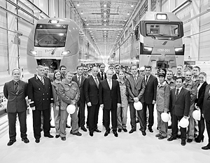 «Уральские локомотивы» открыли производство скоростных электричек «Ласточка»