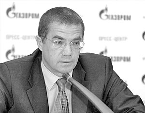 Заместитель председателя правления Газпрома Александр Медведев