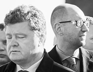 По мнению наблюдателей, между Порошенко и Яценюком идет не вражда, а война