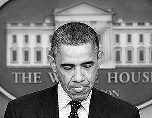 Опрос: Рейтинг Обамы опустился до рекордно низкого уровня в 37% 