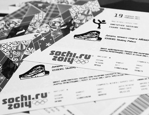 Продано более 60% билетов на Олимпиаду в Сочи