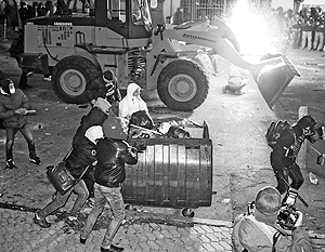В ходе столкновений в Киеве пострадали 150 сотрудников милиции 