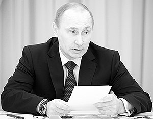 Путин создал управление по вопросам противодействия коррупции