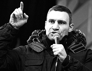 Виталий Кличко вызвал Януковича на ринг