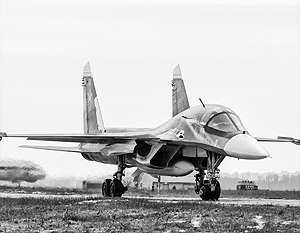 Партия новых бомбардировщиков Су-34 поступила в ВВС России