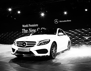 Одна из 50 новинок Детройтского автосалона – новое поколение Mercedes-Benz C-class AMG Line