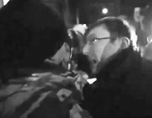 Опубликовано видео с оскорблениями Луценко в адрес командира «Беркута»