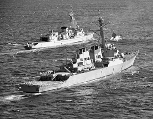 Корабли ВМФ США зашли в Черное море на время Олимпиады