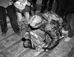 МВД подтвердило убийство милиционера в центре Киева