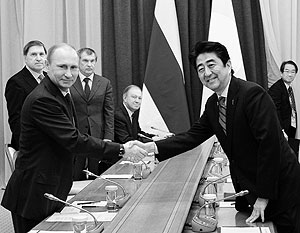 Путин: Россия готова поделиться опытом подготовки Олимпиады с Японией