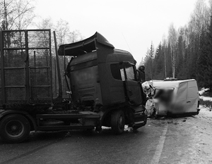 В ДТП с микроавтобусом в Ленобласти погибли десять человек