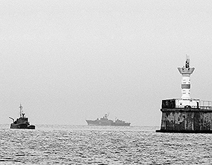 МИД: Черноморский флот России не вмешивается в события на Украине