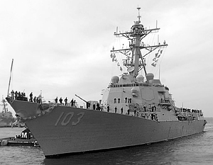 Пребывание эсминца США в Черном море решено продлить
