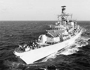 Фрегат британских ВМС случайно торпедировал ядерный объект