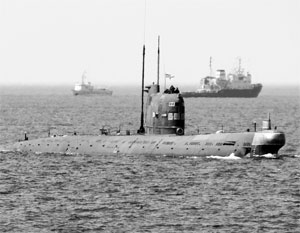 Андреевский флаг поднят на субмарине ВМС Украины «Запорожье»